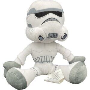 Star Wars Stormtrooper Plush Doll White & Gray Collectible Toy 9" Tall